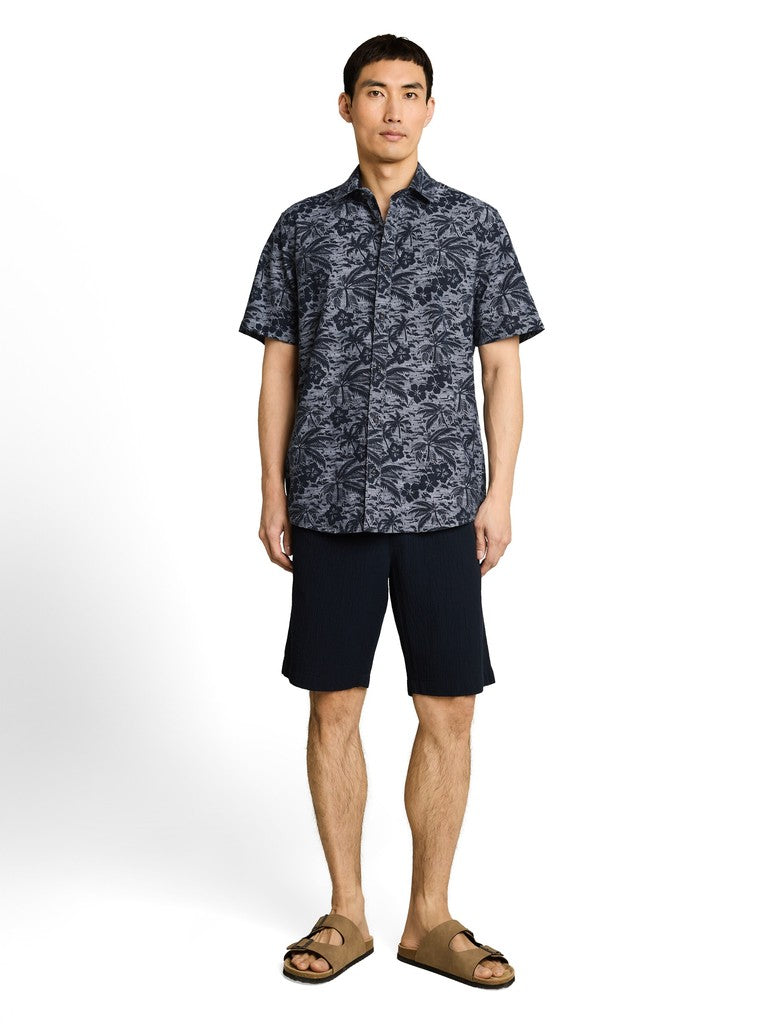 TOM TAILOR CASUAL MEN printed slubyarn shirt Freizeitshirts /-blusen TOM TAILOR CASUAL MEN