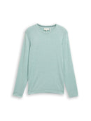 TOM TAILOR CASUAL MEN soft crew neck pullover Freizeitpullover TOM TAILOR CASUAL MEN Black M