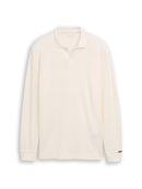 TOM TAILOR CASUAL MEN Structured Resort Collar Polo Freizeitshirts /-hemden TOM TAILOR CASUAL MEN Black S