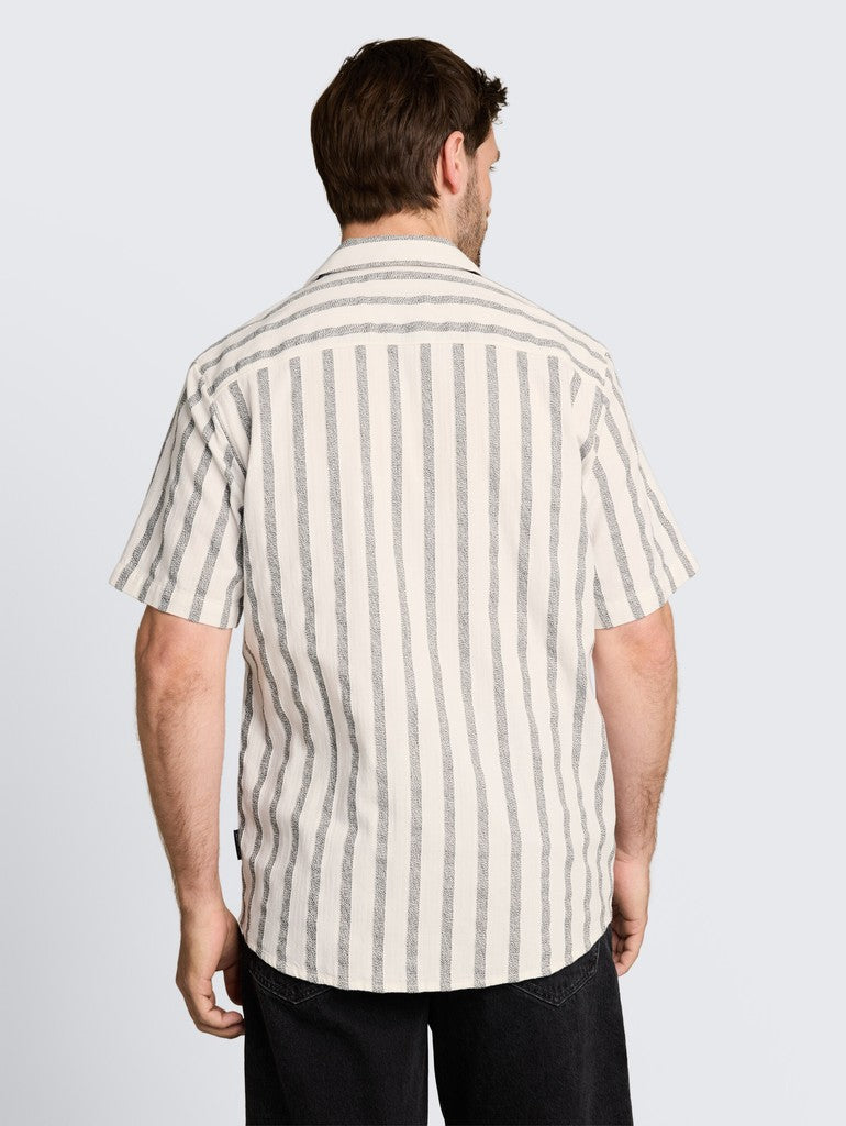 TOM TAILOR CASUAL MEN structured stripe shirt Freizeitshirts /-blusen TOM TAILOR CASUAL MEN