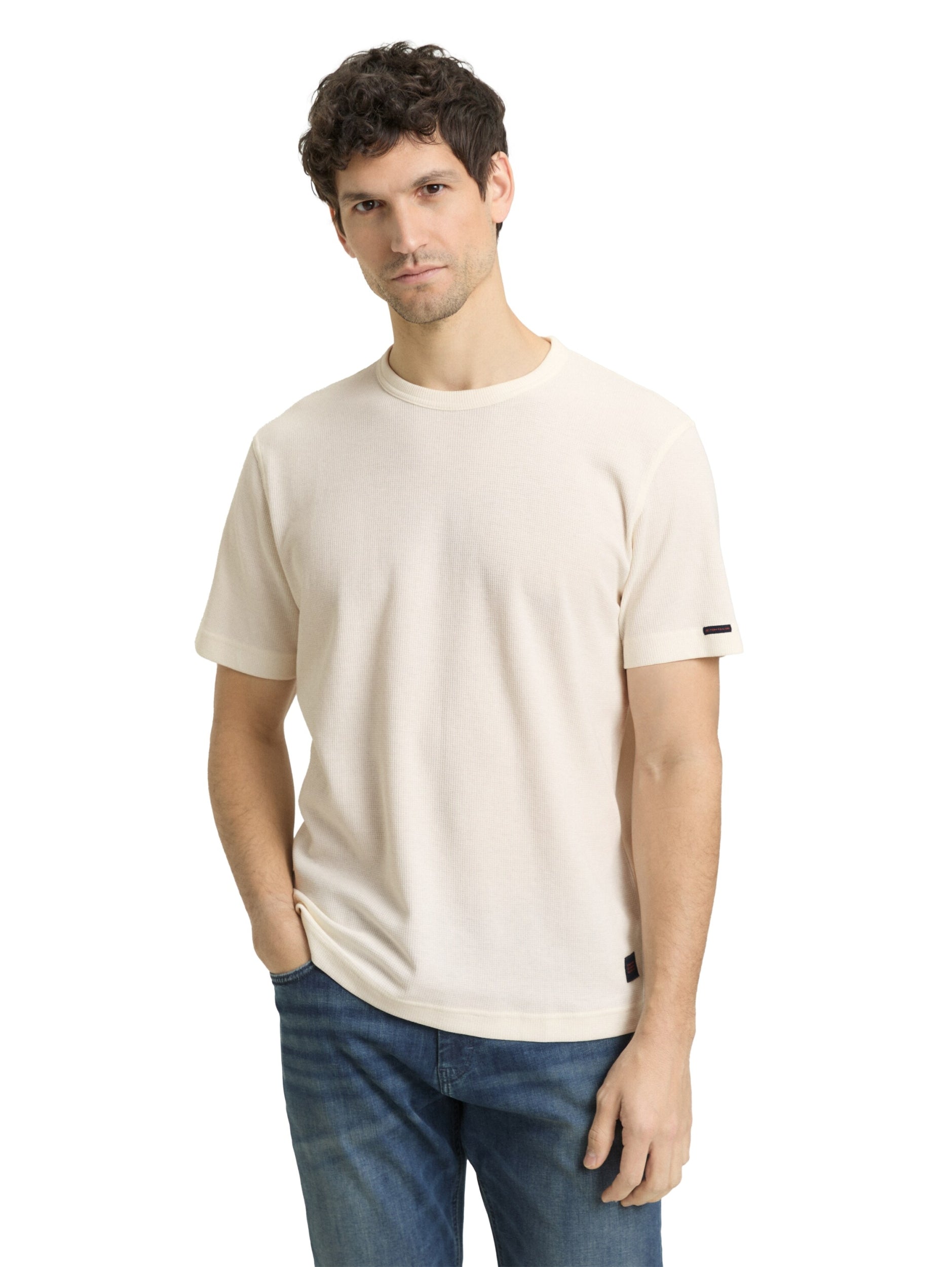 TOM TAILOR CASUAL MEN Structured T-Shirt Trainingsshirts TOM TAILOR CASUAL MEN