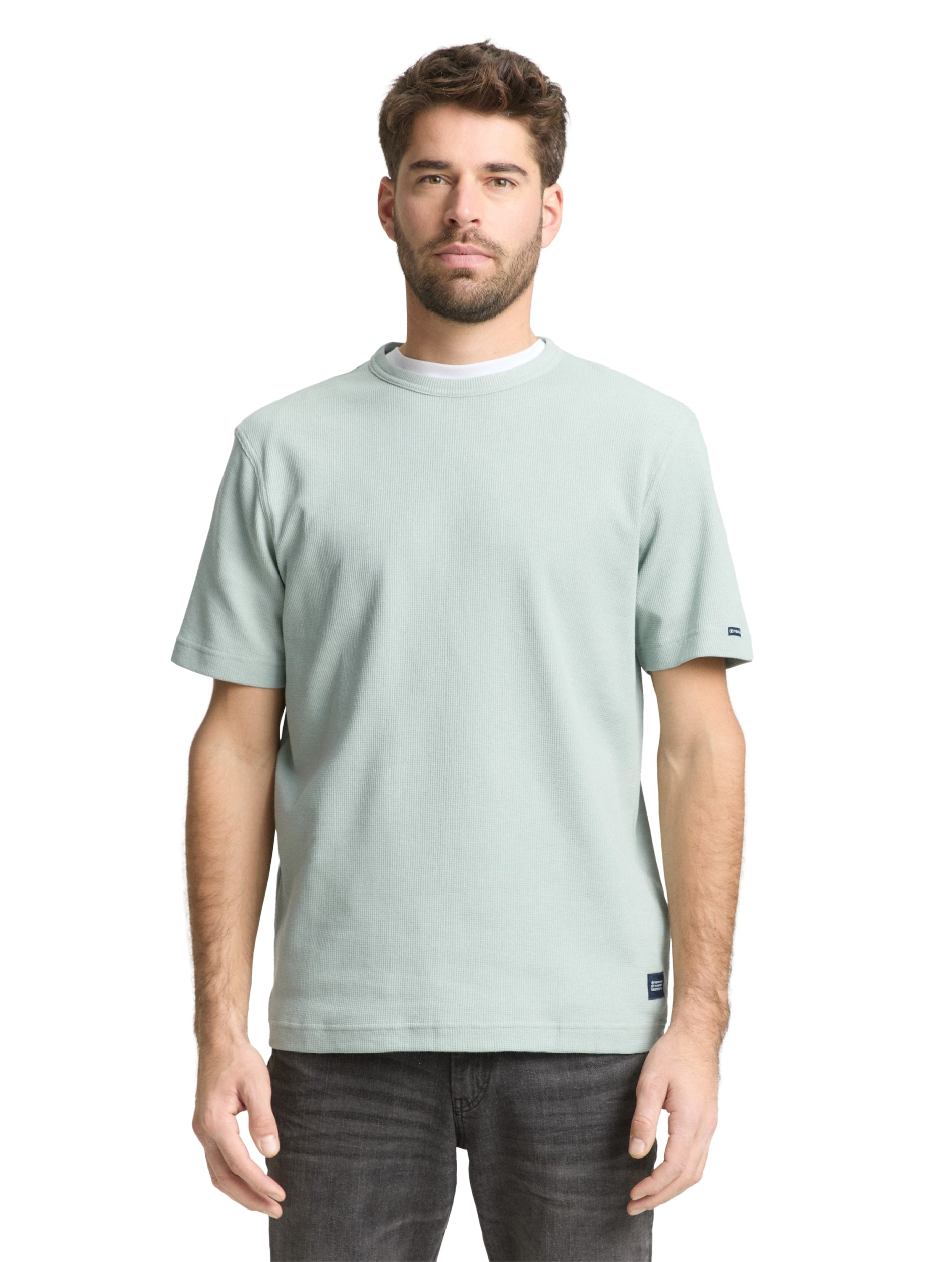 TOM TAILOR CASUAL MEN Structured T-Shirt Trainingsshirts TOM TAILOR CASUAL MEN