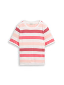 TOM TAILOR CASUAL WOMEN T-shirt boxy crew neck with pr Freizeitshirts /-hemden TOM TAILOR CASUAL WOMEN 40483 M