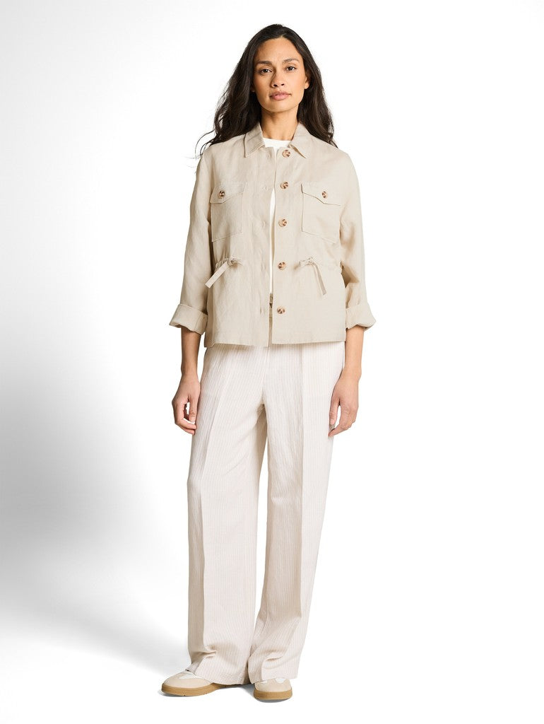 TOM TAILOR CASUAL WOMEN Blazer Jacket with linen Freizeitjacken TOM TAILOR CASUAL WOMEN