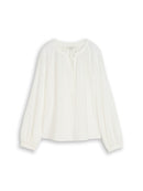 TOM TAILOR CASUAL WOMEN Blouse crinkle structure Freizeitshirts /-blusen TOM TAILOR CASUAL WOMEN Black 36