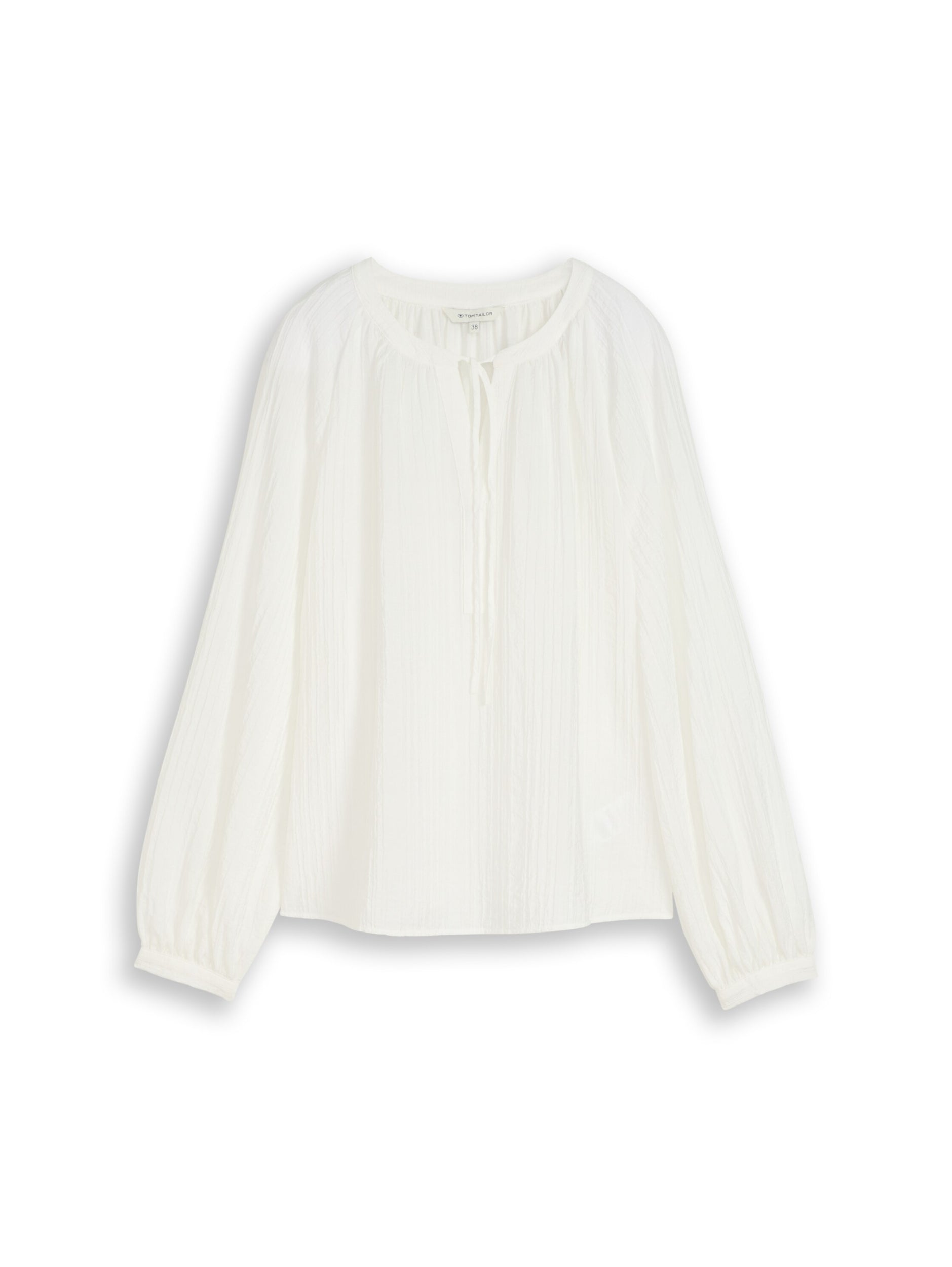 TOM TAILOR CASUAL WOMEN Blouse crinkle structure Freizeitshirts /-blusen TOM TAILOR CASUAL WOMEN Black 36