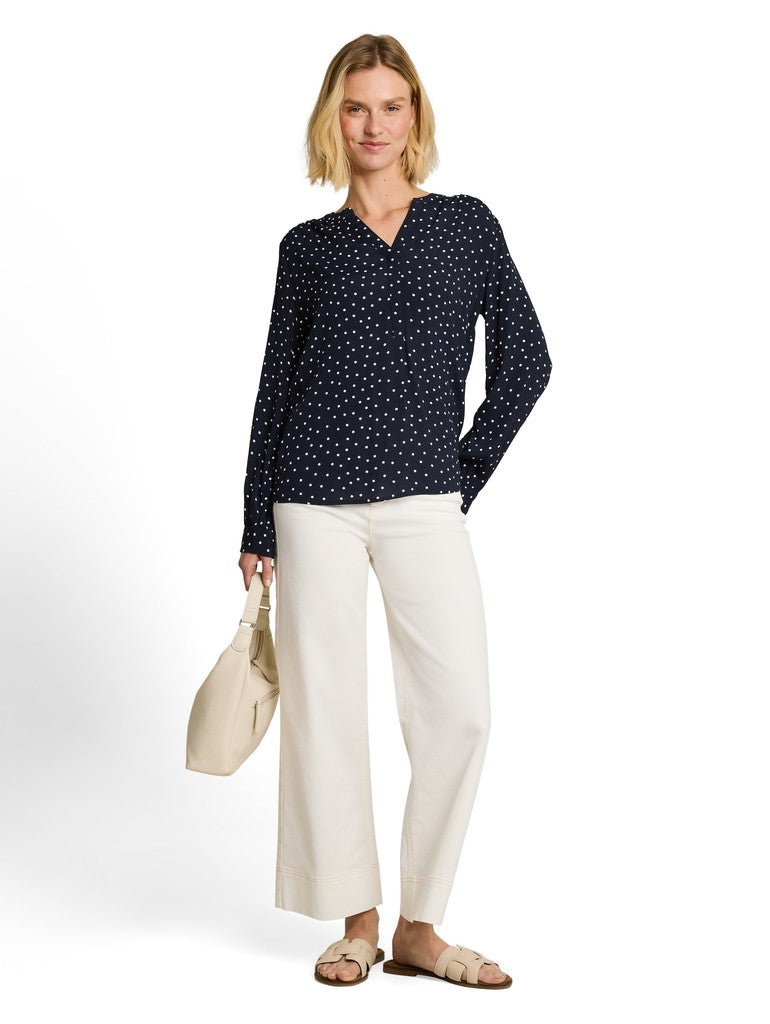 TOM TAILOR CASUAL WOMEN blouse easy longsleeves shape Freizeitshirts /-blusen TOM TAILOR CASUAL WOMEN