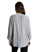 TOM TAILOR CASUAL WOMEN blouse feminine with dobby str Freizeitshirts /-blusen TOM TAILOR CASUAL WOMEN