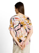 TOM TAILOR CASUAL WOMEN Blouse printed shortsleeves