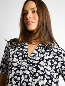 TOM TAILOR CASUAL WOMEN Blouse printed shortsleeves Freizeitshirts /-blusen TOM TAILOR CASUAL WOMEN