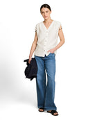 TOM TAILOR CASUAL WOMEN blouse top with gathering Freizeitshirts /-blusen TOM TAILOR CASUAL WOMEN