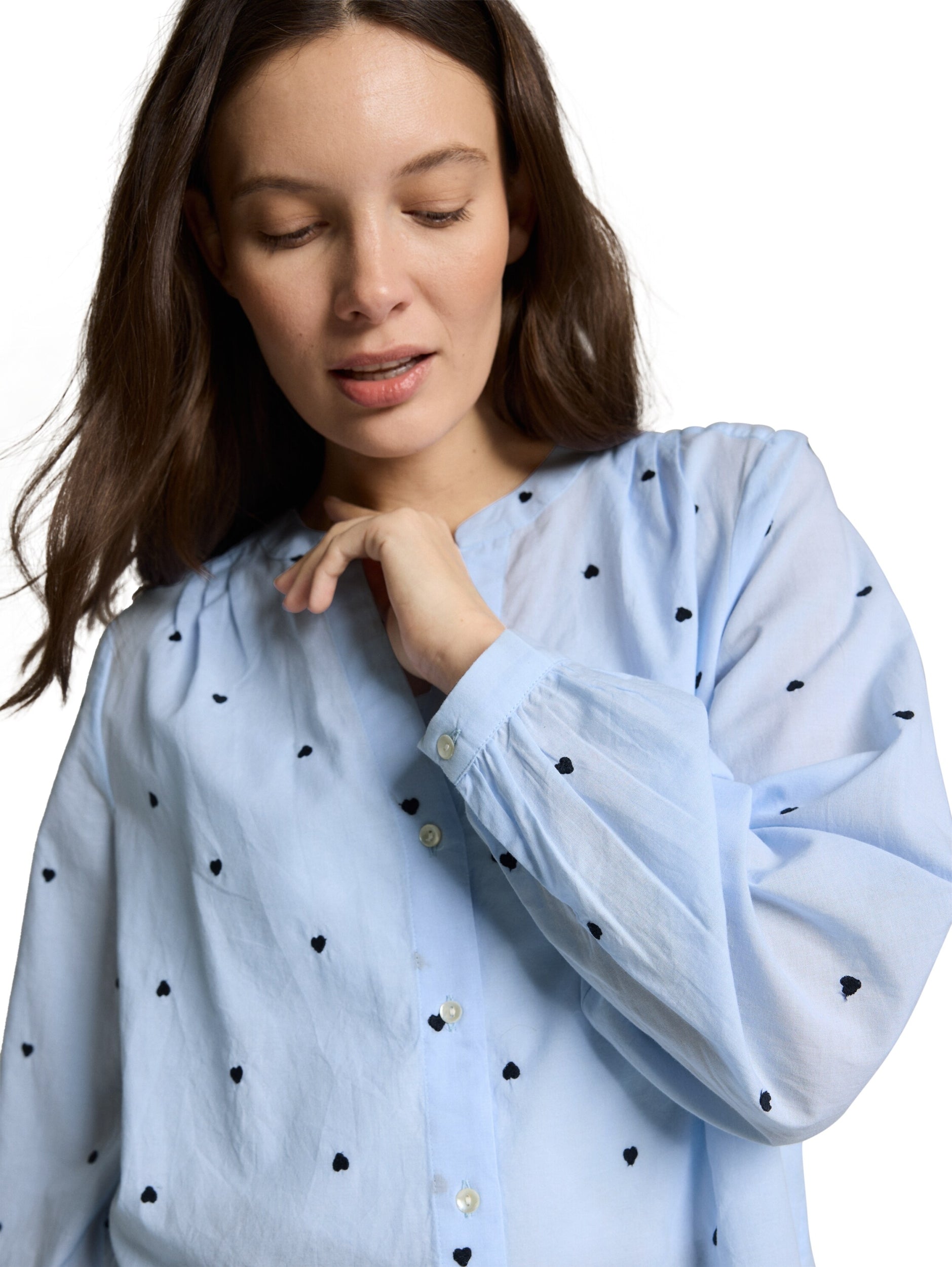 TOM TAILOR CASUAL WOMEN Blouse with embroidery Freizeitshirts /-blusen TOM TAILOR CASUAL WOMEN