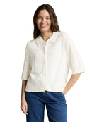 TOM TAILOR CASUAL WOMEN knit boucle cardigan Freizeitpullover TOM TAILOR CASUAL WOMEN
