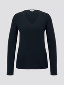 TOM TAILOR CASUAL WOMEN sweater basci v-neck Freizeitpullover TOM TAILOR CASUAL WOMEN 10668 S