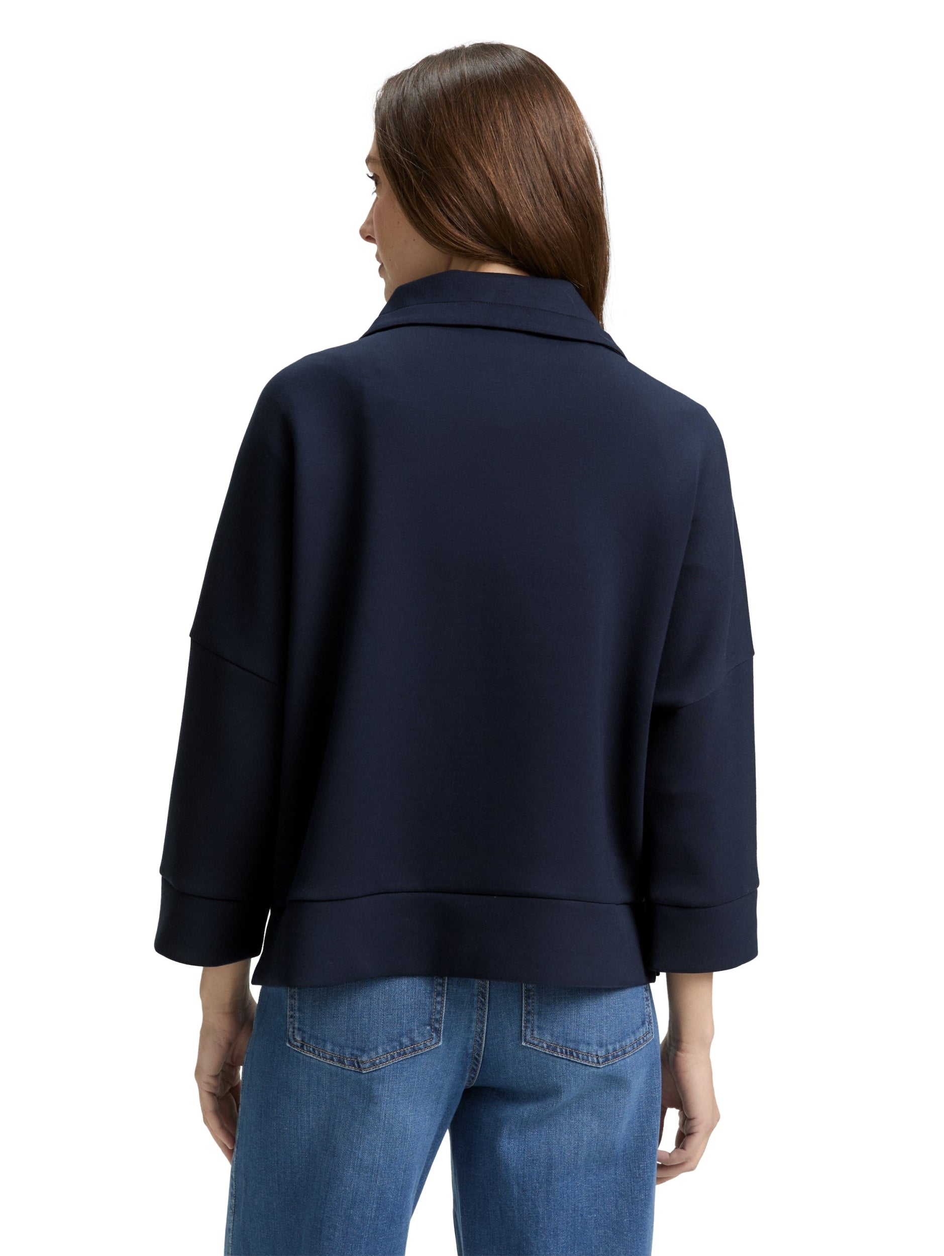 TOM TAILOR CASUAL WOMEN Sweatjacket scuba Freizeitpullover TOM TAILOR CASUAL WOMEN