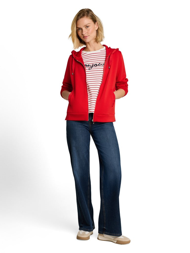 TOM TAILOR CASUAL WOMEN Sweatjacket with hood Freizeitpullover TOM TAILOR CASUAL WOMEN