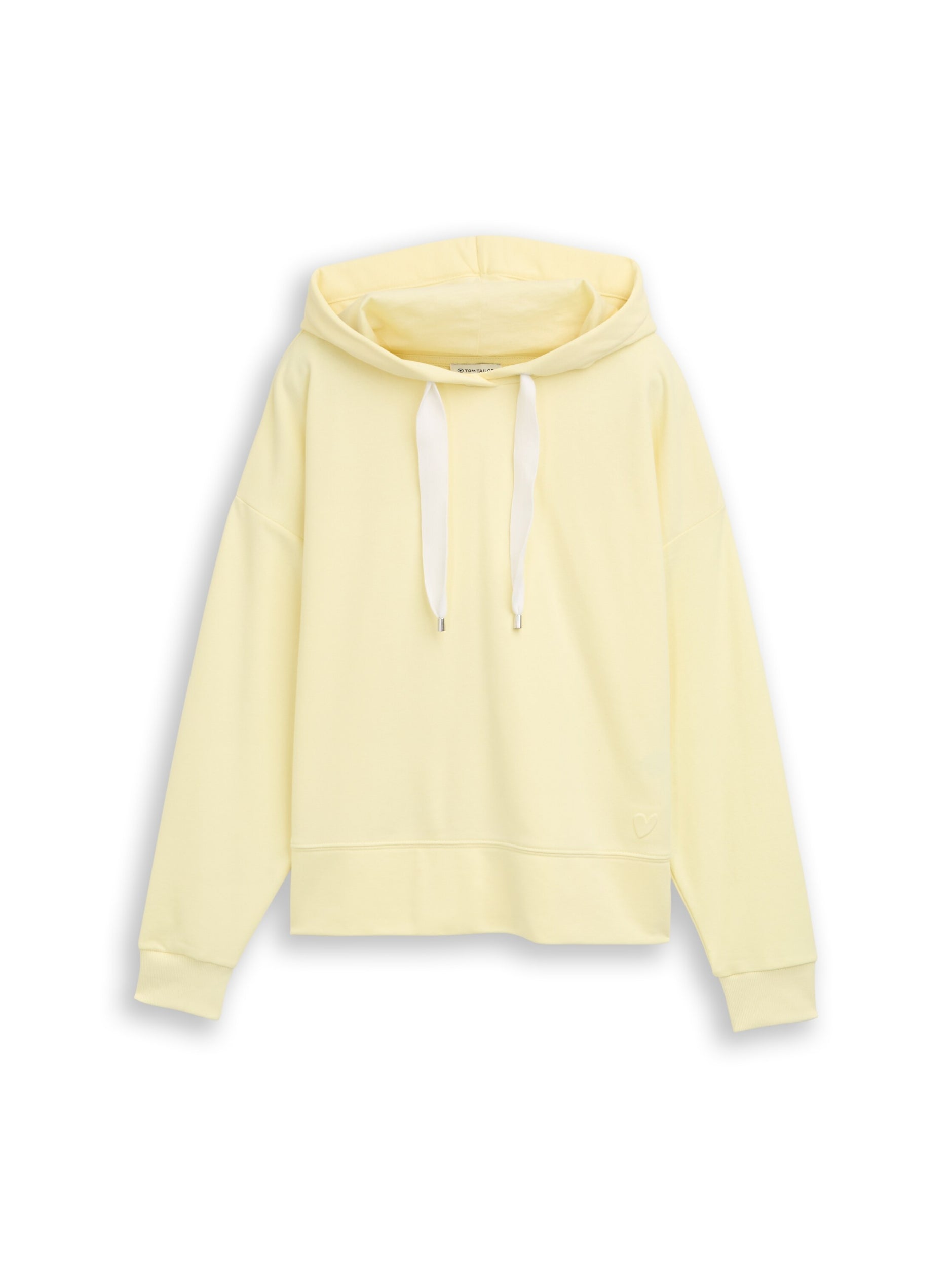 TOM TAILOR CASUAL WOMEN Sweatshirt hoodie w emboss Freizeitpullover TOM TAILOR CASUAL WOMEN Black S