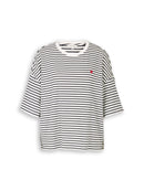 TOM TAILOR CASUAL WOMEN T-schirt oversized stripe Freizeitshirts /-hemden TOM TAILOR CASUAL WOMEN 39840 XS