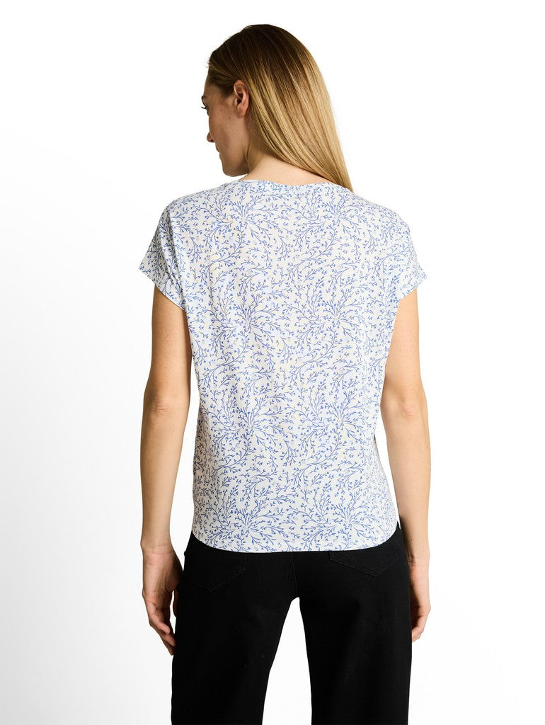 TOM TAILOR CASUAL WOMEN T-shirt alloverprinted Freizeitshirts /-hemden TOM TAILOR CASUAL WOMEN