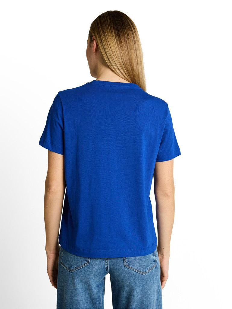 TOM TAILOR CASUAL WOMEN T-shirt basic crew neck print Freizeitshirts /-hemden TOM TAILOR CASUAL WOMEN