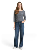 TOM TAILOR CASUAL WOMEN T-shirt boat neck stripe Freizeitshirts /-blusen TOM TAILOR CASUAL WOMEN