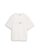 TOM TAILOR CASUAL WOMEN T-shirt boxy crew neck with pr Freizeitshirts /-hemden TOM TAILOR CASUAL WOMEN 10332 XS