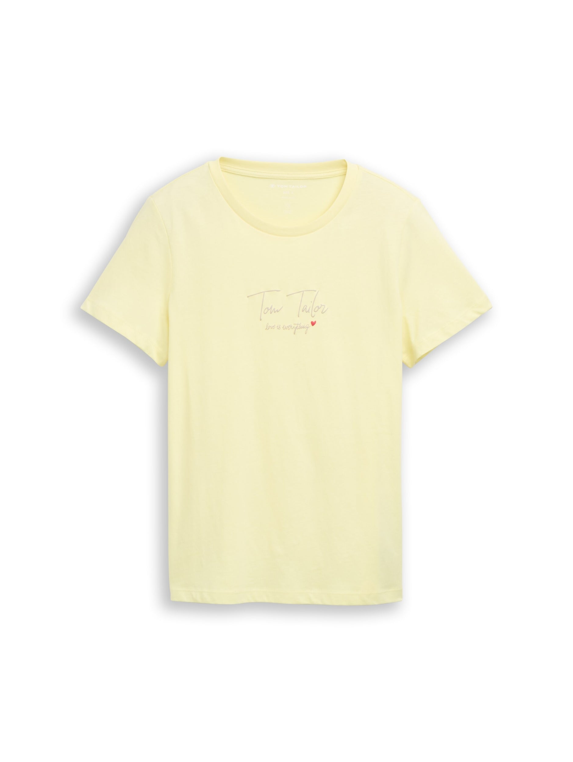 TOM TAILOR CASUAL WOMEN T-shirt crew neck logo Freizeitshirts /-hemden TOM TAILOR CASUAL WOMEN Black S
