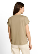 TOM TAILOR CASUAL WOMEN T-Shirt fabric mix Freizeitshirts /-hemden TOM TAILOR CASUAL WOMEN