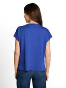 TOM TAILOR CASUAL WOMEN T-Shirt fabric mix Freizeitshirts /-hemden TOM TAILOR CASUAL WOMEN