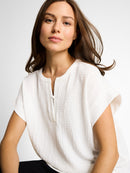 TOM TAILOR CASUAL WOMEN T-shirt henley Freizeitshirts /-hemden TOM TAILOR CASUAL WOMEN