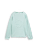 TOM TAILOR CASUAL WOMEN T-shirt mock neck scuba Freizeitshirts /-hemden TOM TAILOR CASUAL WOMEN Black S