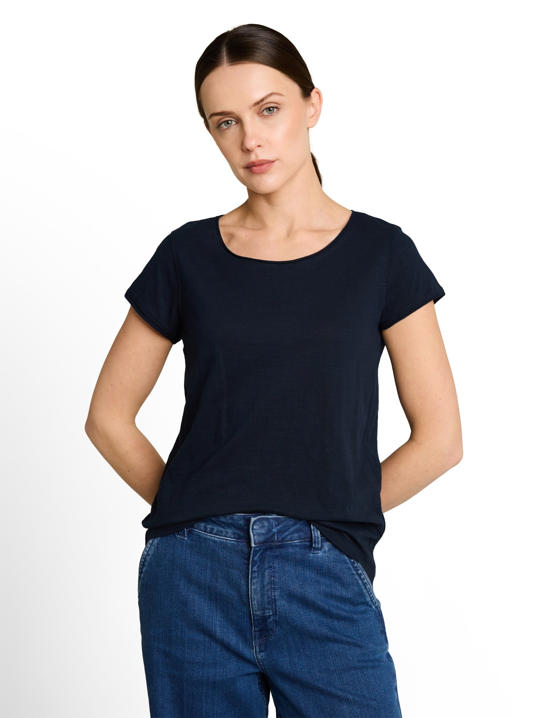 TOM TAILOR CASUAL WOMEN T-shirt slub jersey wide Freizeitshirts /-hemden TOM TAILOR CASUAL WOMEN