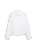 TOM TAILOR DENIM WOMEN boxy poplin shirt with details Freizeitshirts /-blusen TOM TAILOR DENIM WOMEN 20000 XS