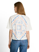 TOM TAILOR DENIM WOMEN boxy T-shirt with print Freizeitshirts /-blusen TOM TAILOR DENIM WOMEN