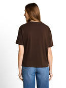 TOM TAILOR DENIM WOMEN boxy T-shirt with print Freizeitshirts /-blusen TOM TAILOR DENIM WOMEN