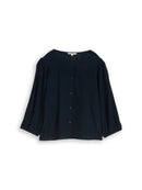 TOM TAILOR DENIM WOMEN feminine blouse with placket Freizeitshirts /-blusen TOM TAILOR DENIM WOMEN 10668 XS