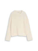 TOM TAILOR DENIM WOMEN Knit Open Structure Crew Neck Freizeitpullover TOM TAILOR DENIM WOMEN 10348 XS