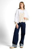 TOM TAILOR DENIM WOMEN knit structured cardigan Freizeitpullover TOM TAILOR DENIM WOMEN