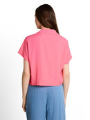 TOM TAILOR DENIM WOMEN resort shirt with knot Freizeitshirts /-blusen TOM TAILOR DENIM WOMEN