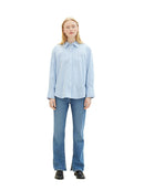 TOM TAILOR DENIM WOMEN STRIPED POPLIN SHIRT Freizeitshirts /-blusen TOM TAILOR DENIM WOMEN