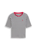 TOM TAILOR DENIM WOMEN striped raglan T-shirt Freizeitshirts /-blusen TOM TAILOR DENIM WOMEN 25924 XS