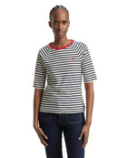 TOM TAILOR DENIM WOMEN striped raglan T-shirt Freizeitshirts /-blusen TOM TAILOR DENIM WOMEN