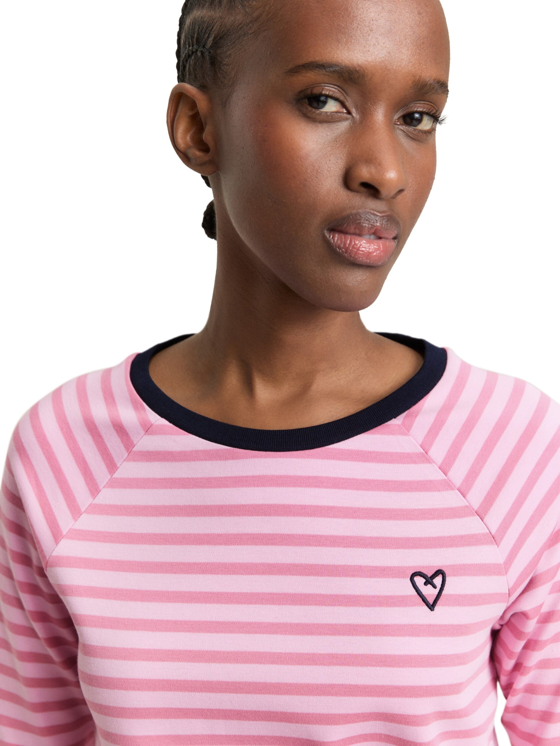 TOM TAILOR DENIM WOMEN striped raglan T-shirt Freizeitshirts /-blusen TOM TAILOR DENIM WOMEN