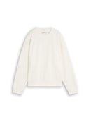 TOM TAILOR DENIM WOMEN sweatshirt with embroidery