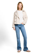 TOM TAILOR DENIM WOMEN sweatshirt with embroidery