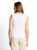TOM TAILOR DENIM WOMEN top with smocking Freizeitshirts /-blusen TOM TAILOR DENIM WOMEN
