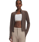 UNDER ARMOUR MERIDIAN FULL ZIP Trainingsjacken UNDER ARMOUR TAUPE DUSK XS