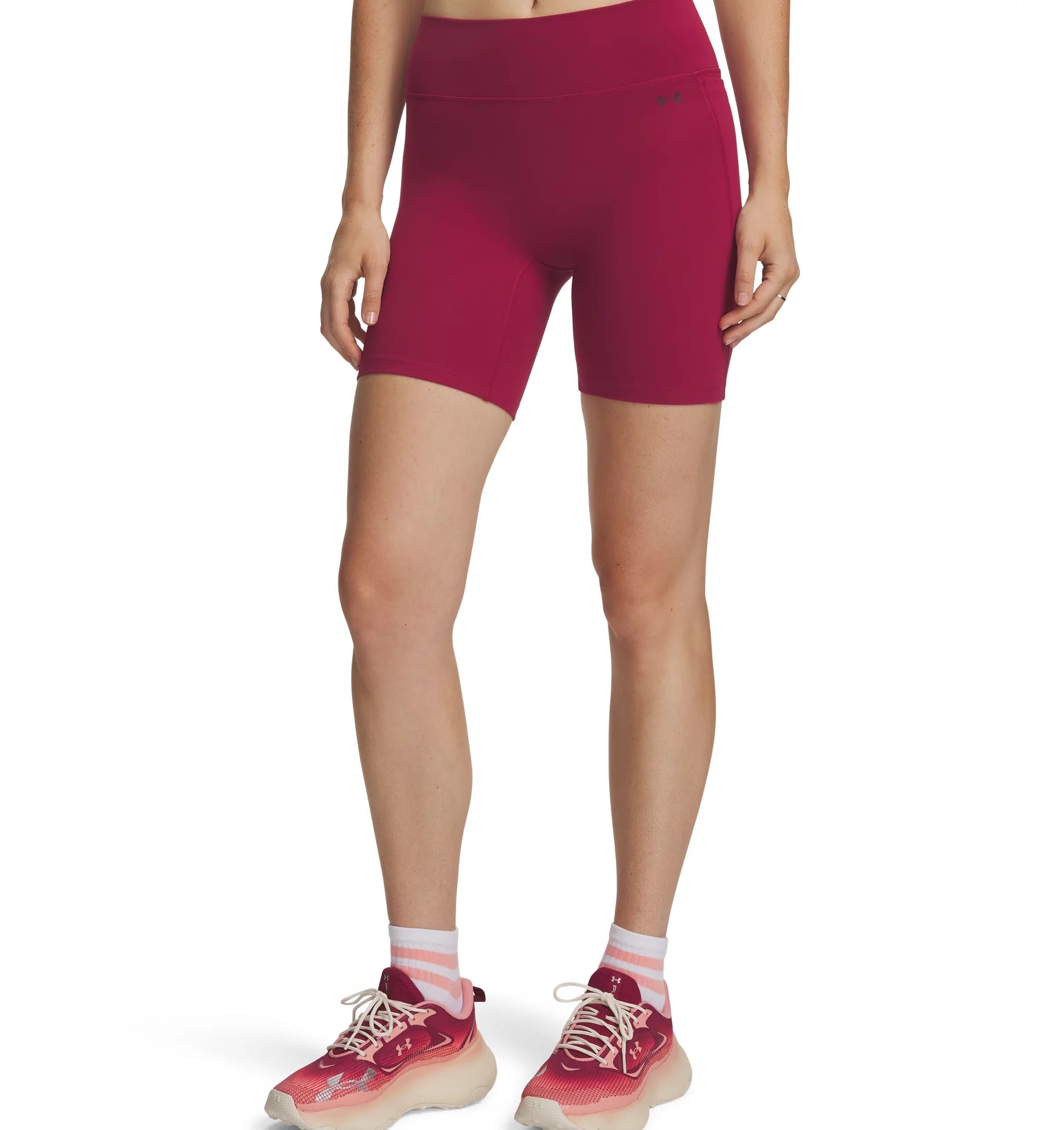 UNDER ARMOUR MOTION BIKE SHORT Trainingshosen & Jogginghosen UNDER ARMOUR CLARET XS