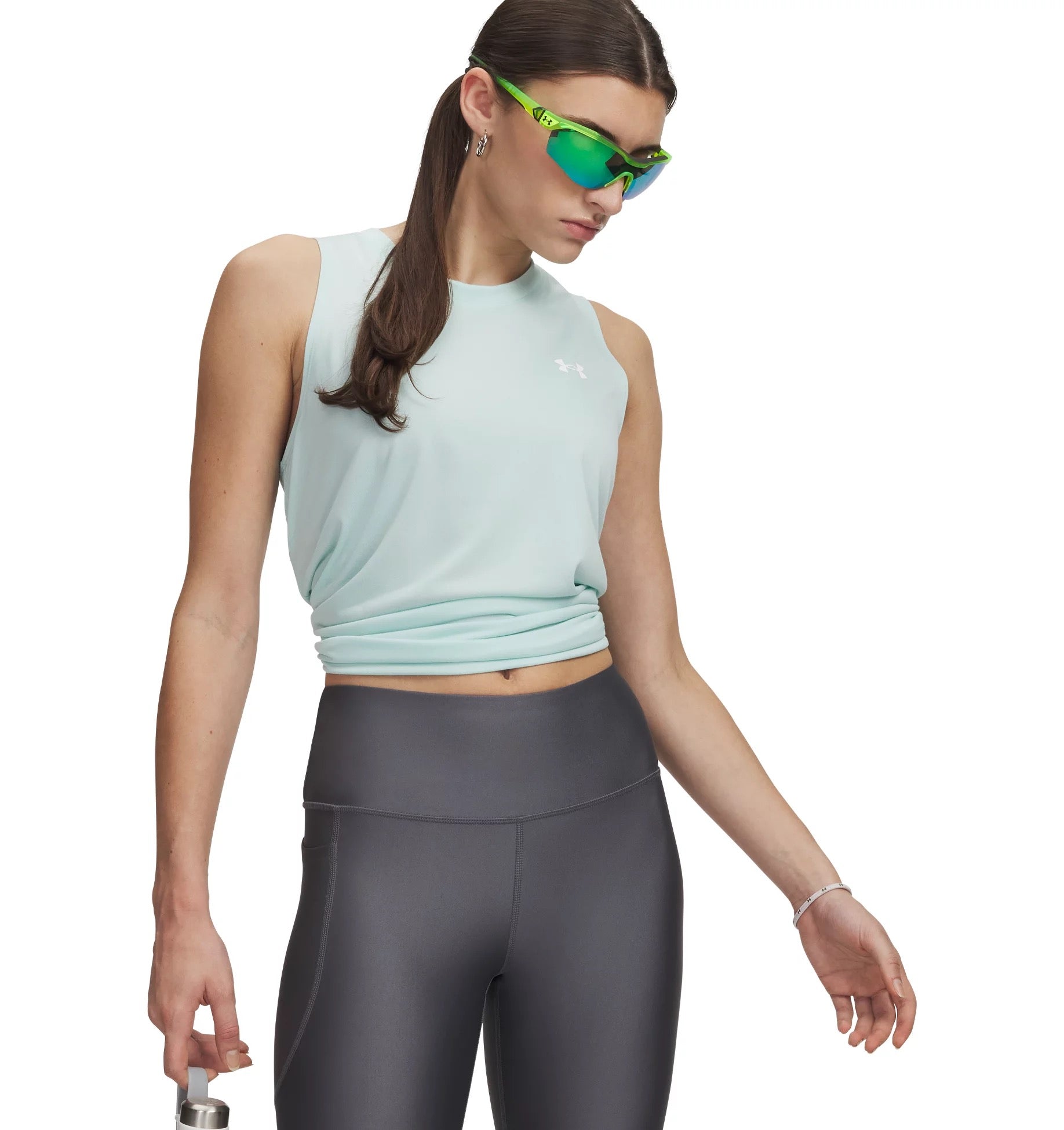 UNDER ARMOUR TECH TANK SOLID Trainingsshirts UNDER ARMOUR REFRESH MINT XS