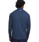 UNDER ARMOUR UA TECH TEXTURED 1/2 ZIP 452 ETHER BLUE Trainingsjacken UNDER ARMOUR